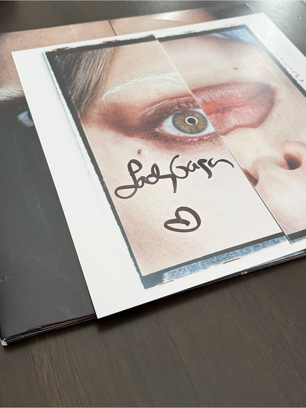 Lady Gaga Mayhem Vinyl Signed - Picture 2 of 3